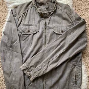 Guess Gray Denim Jacket